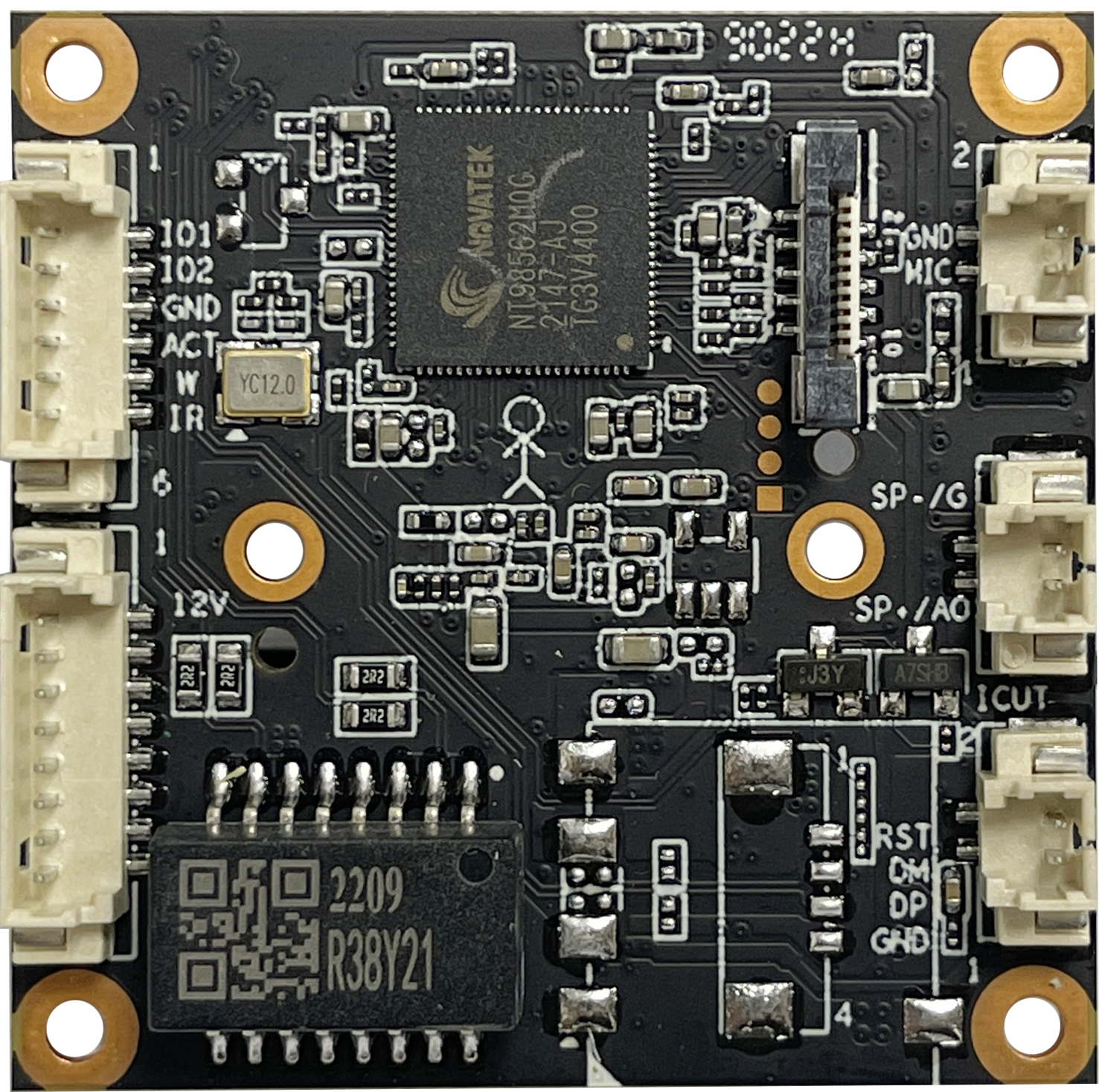 4 MP 38*38mm dual light